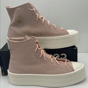 Converse WMNS Pink High-Top Sneakers Platform A04663C
CTAS MODERN LIFT HI PINK